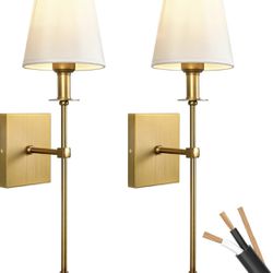 Hardwired Wall Sconces Set of Two 2 Pack Vintage Wall Light Fixture