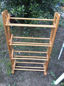 Wood Shoe / Book Stand / Quilt Stand