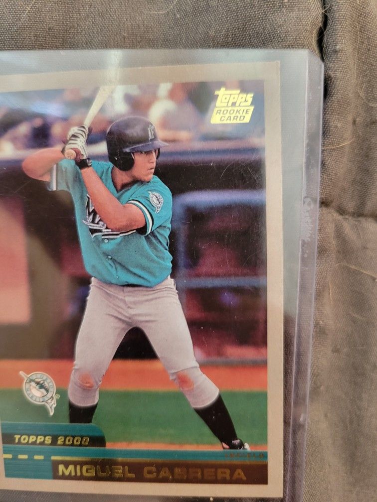 2 Miguel Cabrera Rookie Cards
