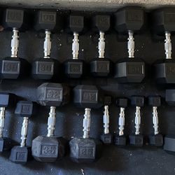 New Rogue 2.5 To 50 Pound Dumbbells 