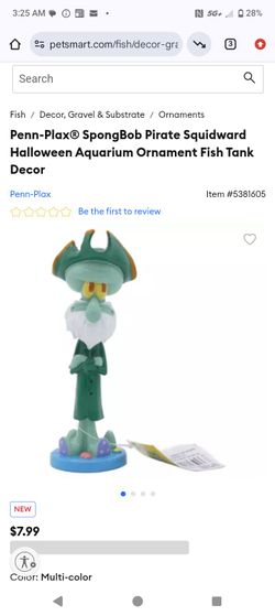 Great set of SpongeBob Aquarium Ornament