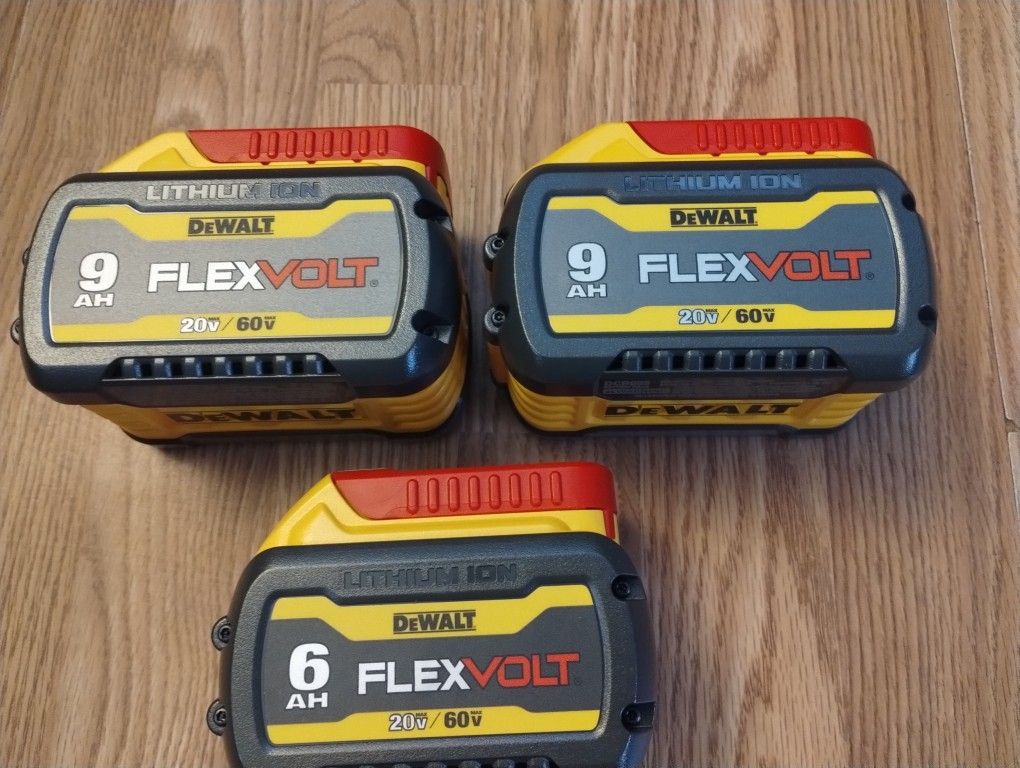 Flexvolt Batterys