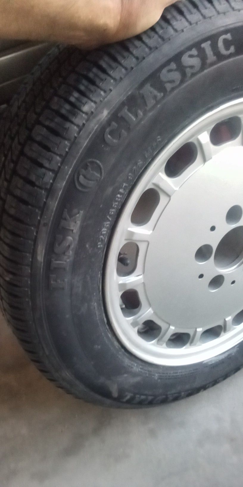 Mercedes Rim 1989 420sel Original Classic Tire Wheel