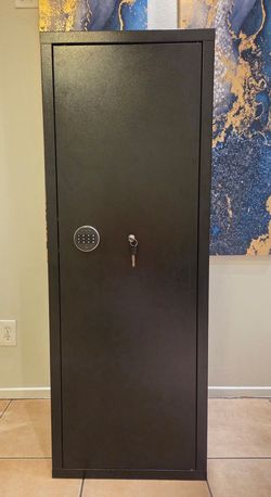 Large Gun Safe for Home Rifles and Pistols, Quick Access Security