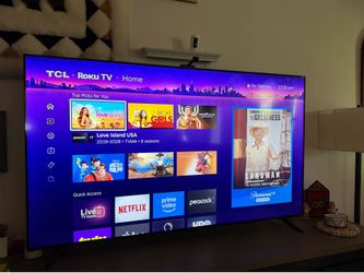 65” TCL Roku Smart TV – 4K Ultra HD + LED Backlights