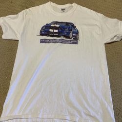 Ford Mustang Shelby GT500 Steve McQueen T-Shirt sz large