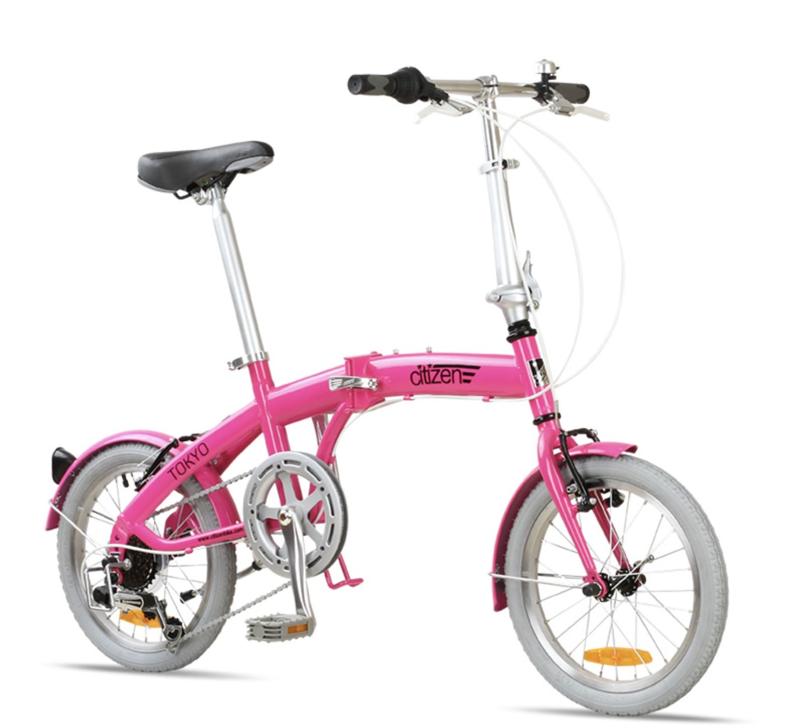 Tokyo Citizen Pink Bike 16” 6-Speed Folding Bike $180 OBO