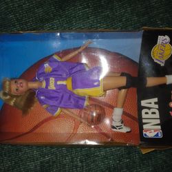 Laker Barbie Doll.