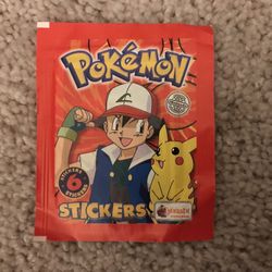 Pokémon Vintage Sticker Pack (6) 1998