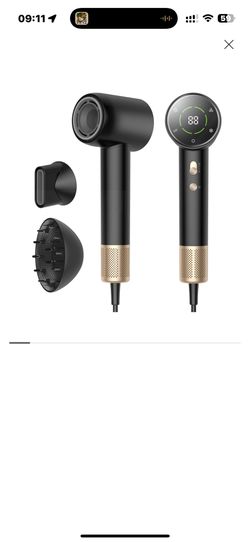 Brand new High-Speed Low Noise Hair Dryer with 200 Million Negative Ions & Fast-Drying 110,000 RPM Brushless Motor