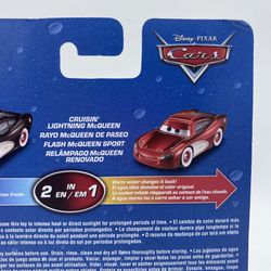 Disney • Pixar Cars • Color Changers • 2 in 1 • Lightning/Rayo/Flash McQueen