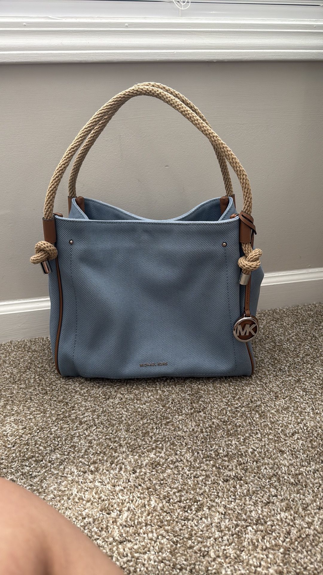 Michael Kors Blue and Brown