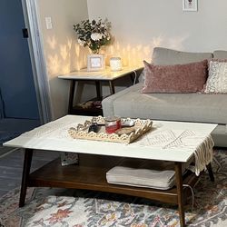 MCM Coffee Table And Side Table