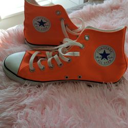 Orange Converse Chucks
