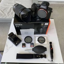Sony Alpha A7 III A7M3 Mirrorless Camera 24.2MP WITH  28-70mm Lens, Lens Filters & Accessories