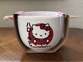 Hello Kitty, Ceramic Ramen Bowl. Brand New