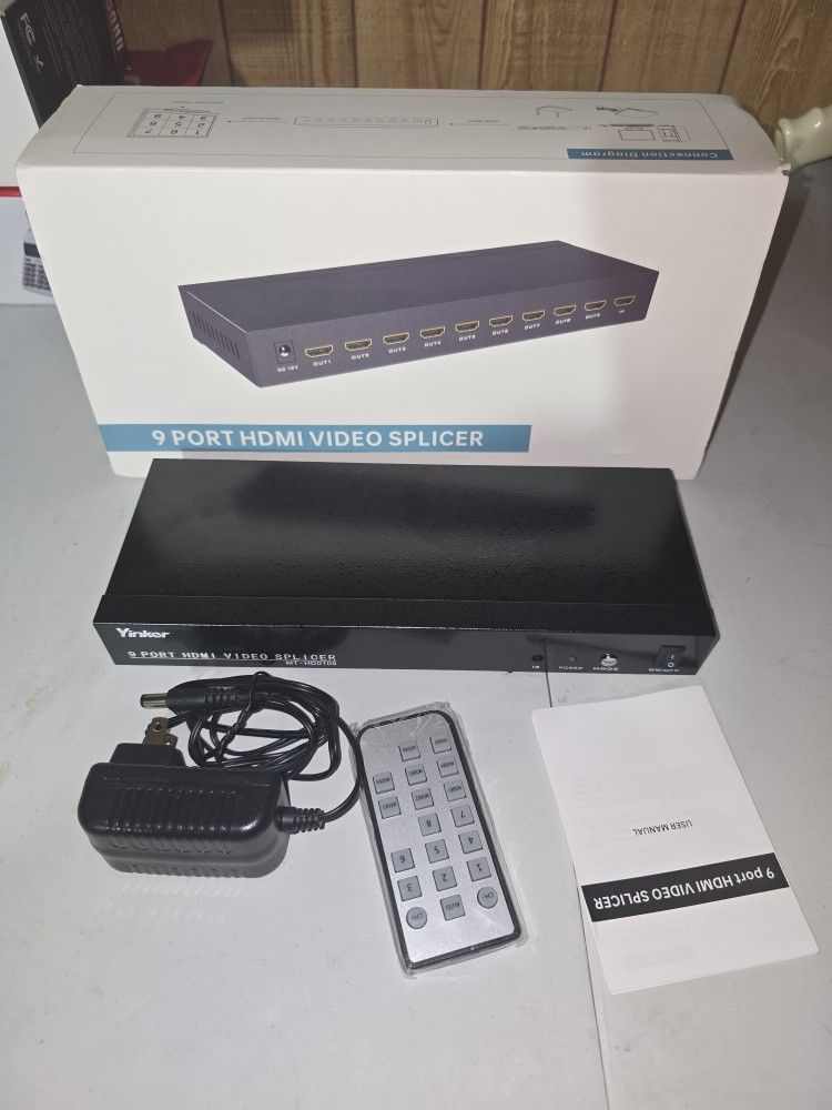 Yinker 9 Port HDMI Video Splicer