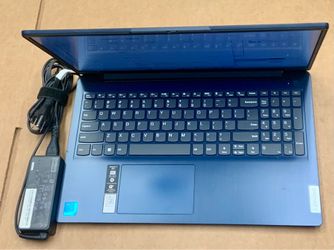 Lenovo Ideapad 3 Laptop Notebook 15 inch screen display 512 GB Storage Memory 8GB RAM 11th Gen Intel Core i5-1155G7 Processor Wifi Bluetooth