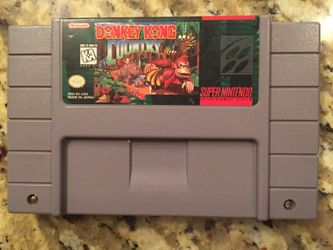 Super Nintendo SNES Game: Donkey Kong Country