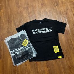 Cough syrup black tee