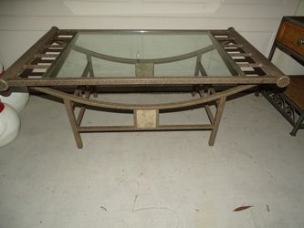 4 ft vintage coffee table vintage