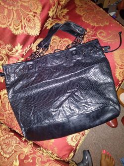 Black purse
