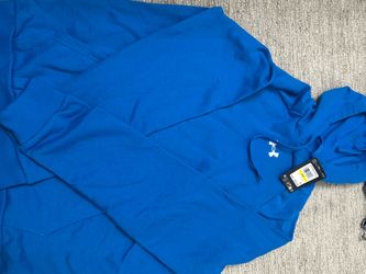 Blue Under armour hoodie