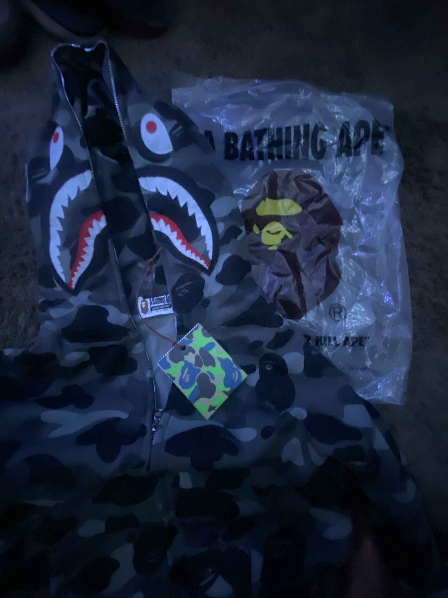 BRAND NEW BAPE JACKET