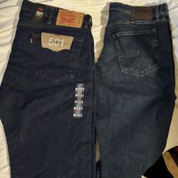 2 Pairs Of Brand New Jeans BOTH FOR $25 or $15 Each.