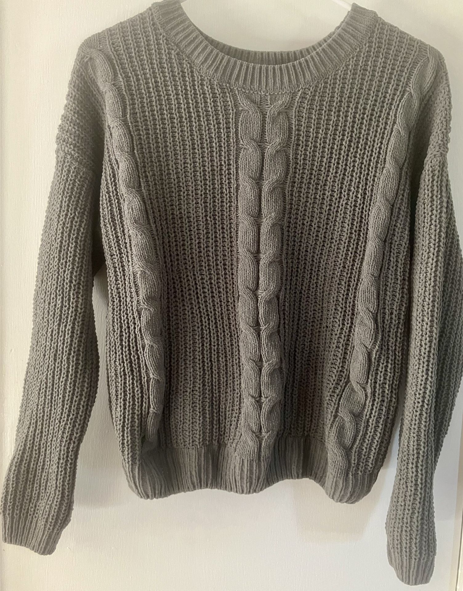 Ms. Maggie Grey Pullover Sweater