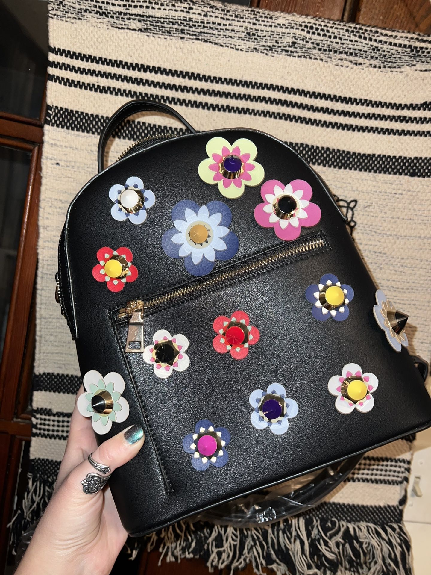 Floral Backpack