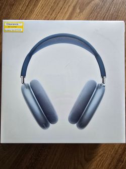 MGYL3AM/A AirPods Max Sky Blue with Blue Headband