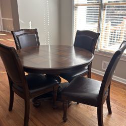 Table With Four Chairs