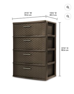 Sterilite 4 drawer