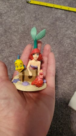 Disney The Little Mermaid Plastic Toy / Figurine / Cake Topper