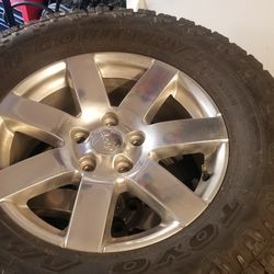Jeep Rim And Tires Set Of 5 Still New
