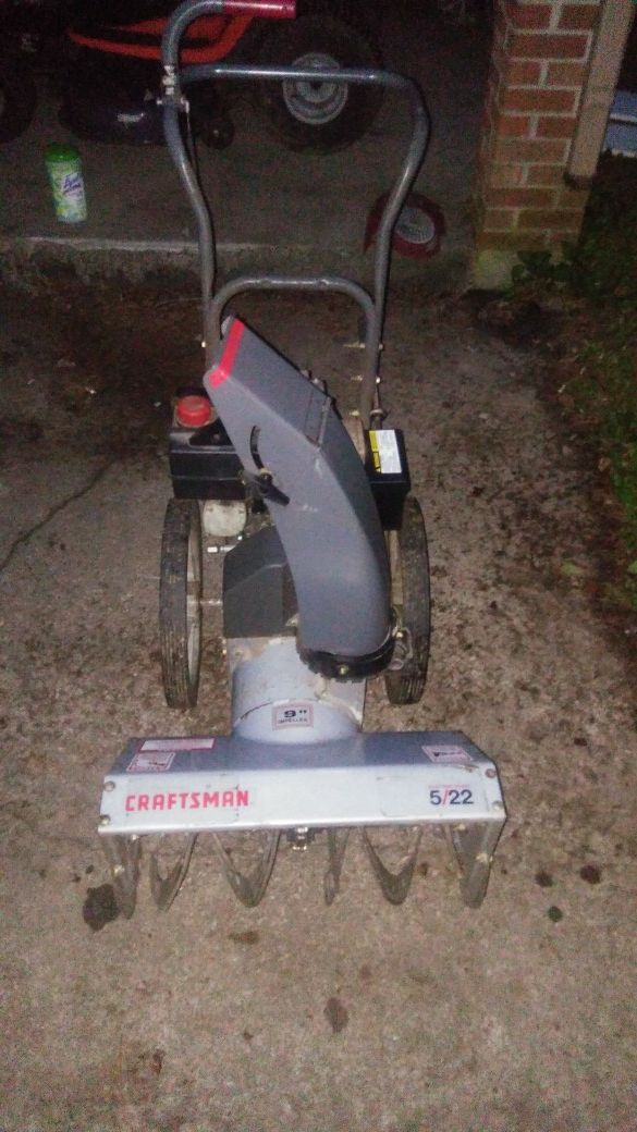 Craftsman 5 hp snowblower