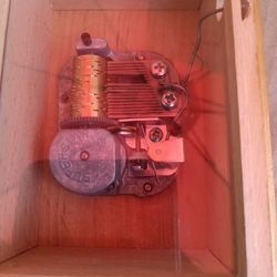 Vintage Wood Music Box