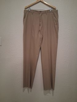 Men's Ashworth Golf Trousers : Beige : Size 38 X 34