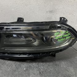 2015-2016-2017-2018-2019-2020-2021-2022-2023 DODGE CHARGER LEFT HEADLIGHT PURPLE BEAM OEM USED
