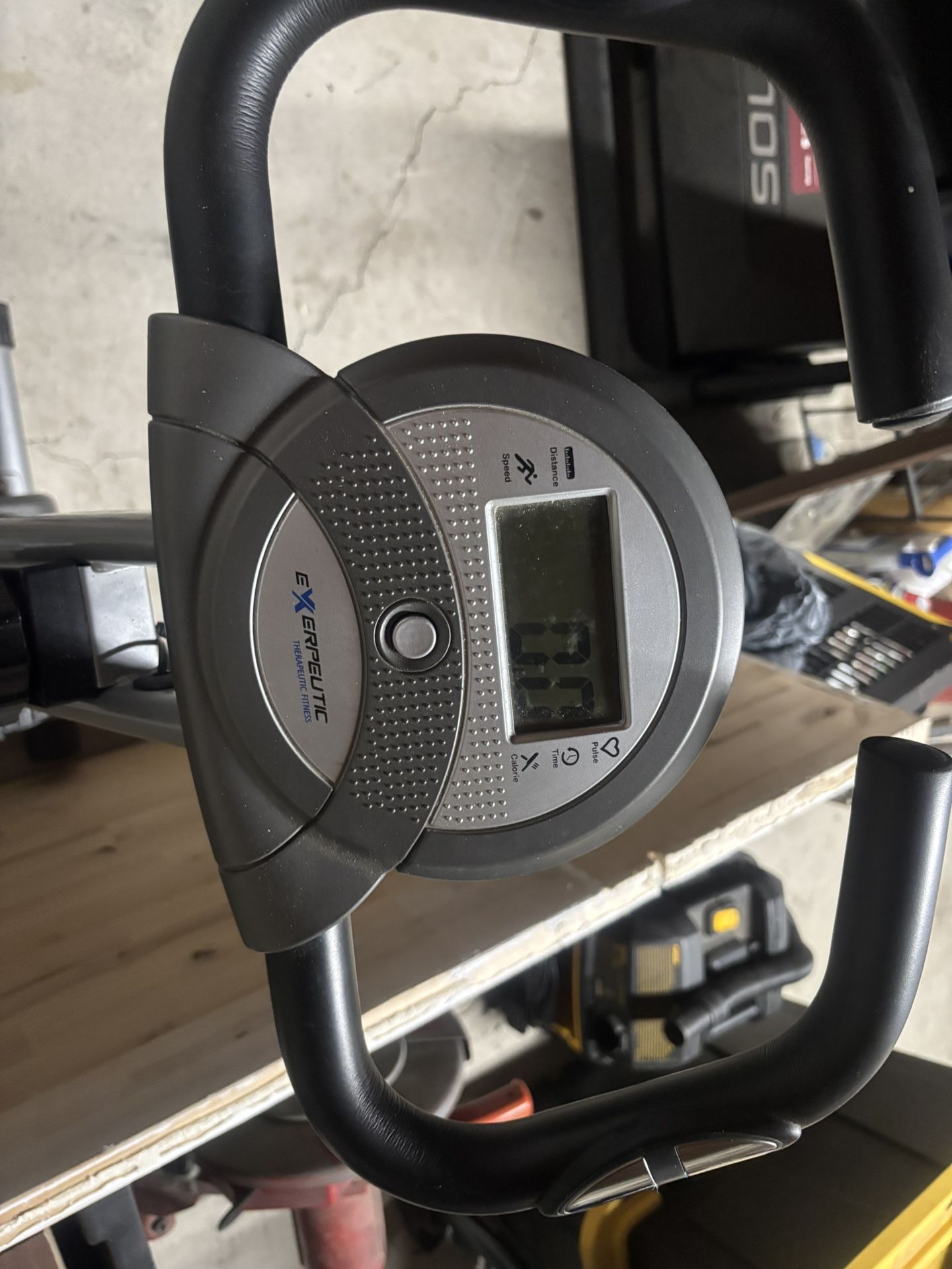 Exerpeutic Foldable Exercise Bike