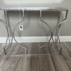 Tv and Mirror Console Table