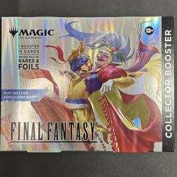 Magic the gathering, Final Fantasy collector booster