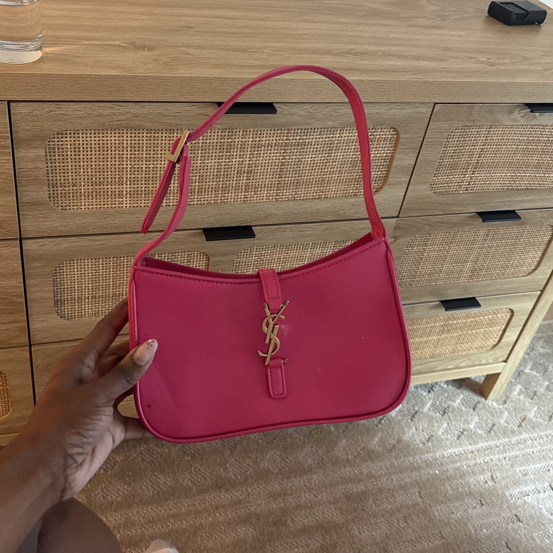 YSL Pink Bag