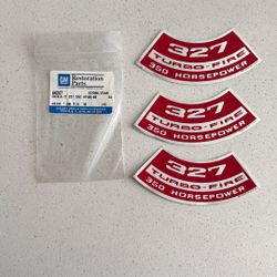 GM OEM Restoration Part Decal 