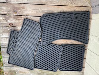Subaru All-Weather Rubber Floor Mats Set