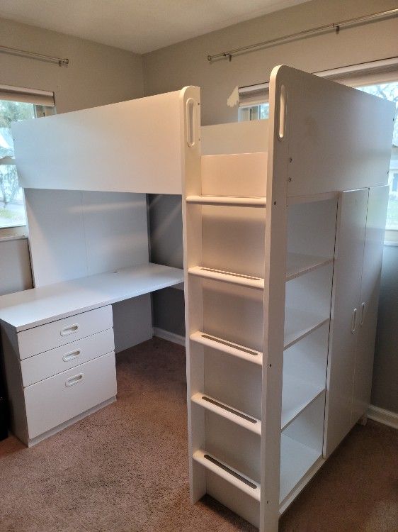 Loft Bed With Desk