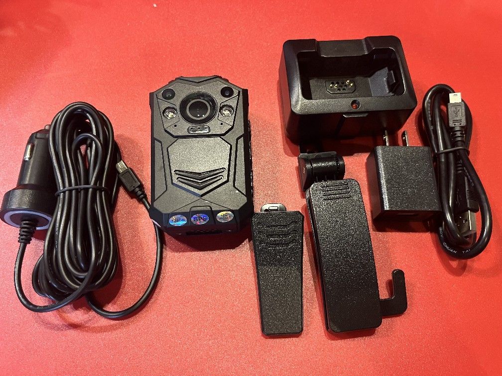 1296P Police Body Camera with 2 Inch Display, Night Vision, Waterproof Built in 128GB Memory
New