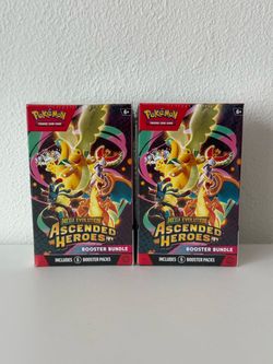 Pokemon Ascended Heroes Booster Bundle x 2