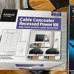 Sanus Cable Concealer Recessed Power Kit